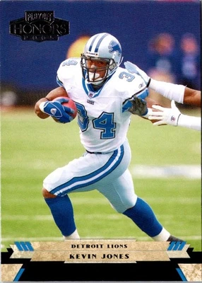 2005 Playoff Honors Kevin Jones #35 Detroit Lions Football Card - Image 1 of 2