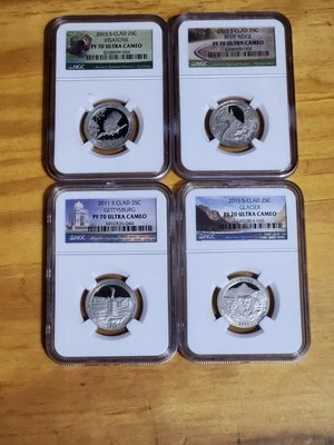 2015 S Pf70 Ultra Cameo  Quarters National Parks - Image 1 of 4