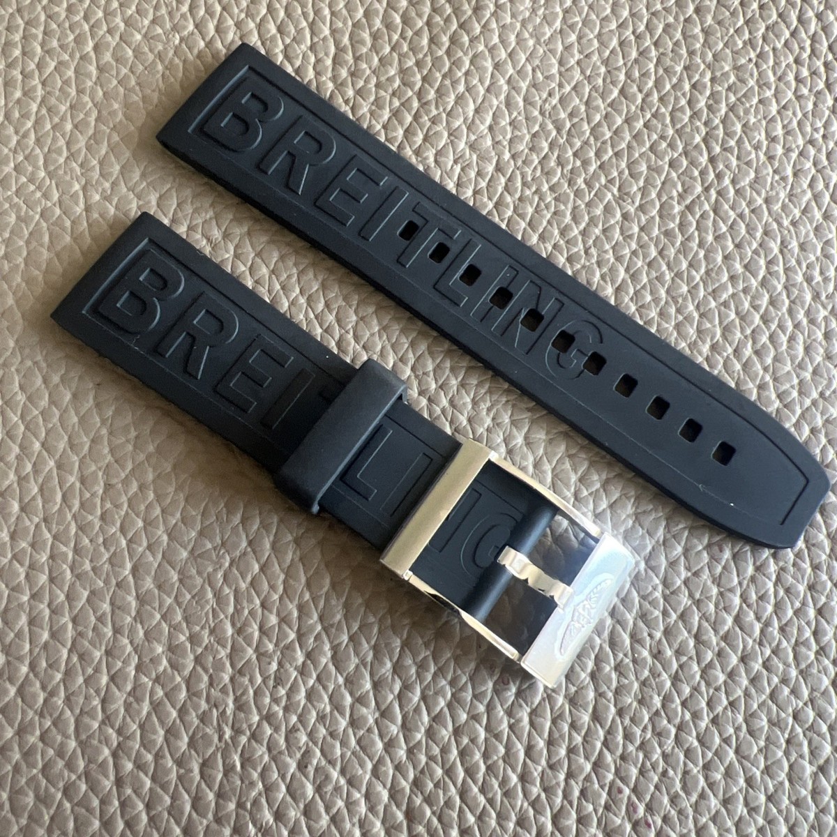 Breitling 22mm Rubber Wristwatch Bands for sale | eBay Breitling 22mm Rubber Wristwatch Bands for sale | eBay