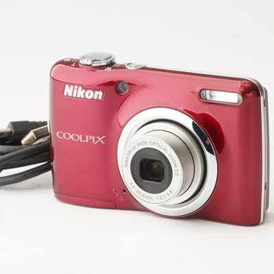 Exzellent++ Nikon COOLPIX L23 Rot - Bild 1 von 4