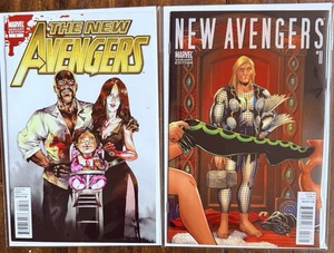 New Avengers #5 & 11 2010 1:15 Variants Very High Grade - Picture 1 of 3