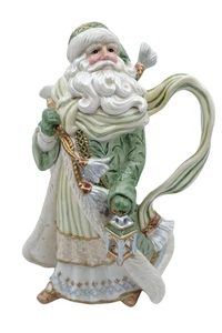 Fitz & Floyd Santa Pitcher 12” Gregorian Collection Christmas Holiday Ceramic - Bild 1 von 21