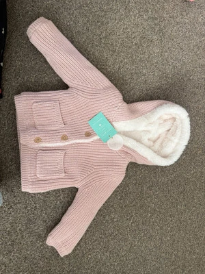 Jaqueta bebê menina 6-9 meses - Imagem 1 de 3