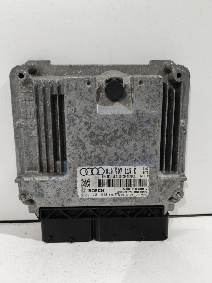 Centralina Motore ECU BOSCH AUDI TT Mk2 (8J) - 1.8 TFSI - 8J0907115K  0261201948 - Immagine 1 di 3