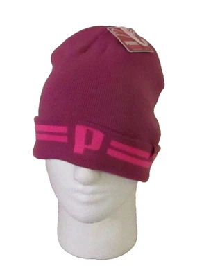 NUEVO CON ETIQUETAS PUMA Hombre Evercat Varsity Gorro Rosa Oscuro Talla Única Precio de venta sugerido por el fabricante $20 Foto 1 de 3