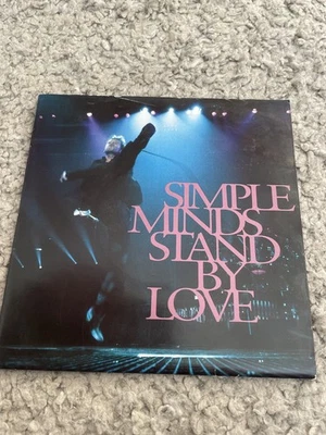 Simple Minds - Stand By Love 7” Black Vinyl Single Wraparound Poster Sleeve 1991 - Image 1 of 4