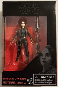 STAR WARS THE BLACK SERIES SERGEANT JYN ERSO (ROGUE ONE) 3.75” ACTION FIGURE - Foto 1 di 8