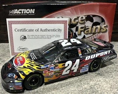 2006 JEFF GORDON DUPONT FOOSE HOT HUES COLOR CHROME 1/24 ACTION NASCAR DIECAST - Image 1 of 4