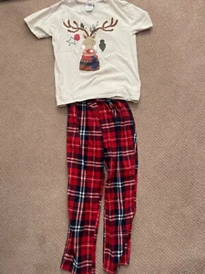 Boys Christmas pajama set Size Youth S - Picture 1 of 5