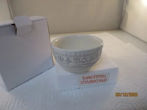 Hallmark Bowl Holiday Christmas Pine Tree Snowflake NIB - Picture 1 of 2
