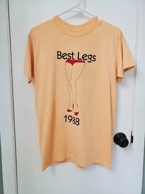 Camiseta vintage 1988 Gold's Gym gráfica camiseta puntada única grande años 80 Foto 1 de 4