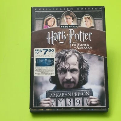Harry Potter and the Prisoner of Azkaban (Full Screen) - DVD Slipcover  -- 📀  - Image 1 of 2
