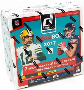 2017 PANINI DONRUSS FOOTBALL MEGA BOX Possible Mahomes RC 10 packs - Picture 1 of 1