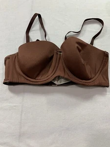 H&M Womens Brown Colored Convertible Strapless Adjustable Bra, Size 36B - Picture 1 of 4