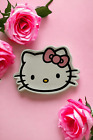 Plateau à bijoux en céramique Hello Kitty porte-bague plat Sanrio NEUF avec étiquettes !