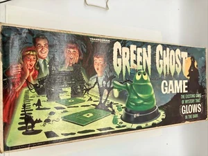 Vintage 1968 Transogram Green Ghost Glow in the Dark Game w/Box - Picture 1 of 12