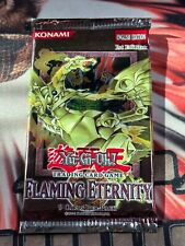 Yugioh TCG! SEALED Flaming Eternity Booster Pack 1st Edition - LIGHT *025