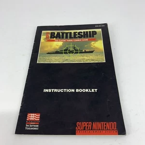 Battleship (SNES Nintendo, Manual Only) - Picture 1 of 2
