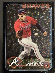 2024 Topps Series 2 - Black Foil #444 Jarred Kelenic Team Color Match!!! - Picture 1 of 2