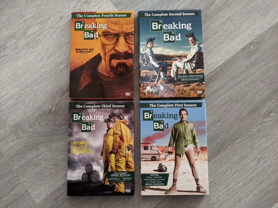 Breaking Bad Complete Seasons 1-4 DVD Box sets - Image 1 of 1