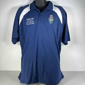 Cricket Australia Licensed 2008/09 3 Mobile Test Series Polo Shirt Mens XL - Picture 1 of 7