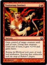 Traitorous Instinct Magic The Gathering Return To Ravnica Card Light Play X4