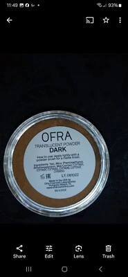 NEW Ofra Translucent Powders. 2 Colors: Light And Dark. Matte. 6g of Each. - Image 1 of 4