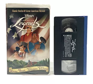 Disney's American Legends Classic Stories of Great American Heroes VHS - Foto 1 di 3