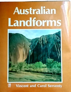 Australian Landforms, HardCover Dust Jacket by Vincent & Carol Serventy 1981 - Picture 1 of 11