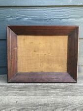 Antique VTG Stacked Walnut Wood Wooden Deep Picture Frame Shadow box￼ 12 X 9 1/8
