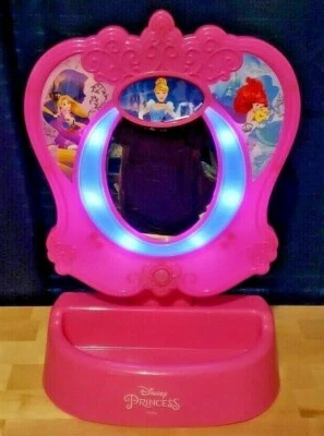 Tocador de Mesa Princesa Disney con Luz y Bandeja ~ Excelente Estado ~ Limpio Foto 1 de 4