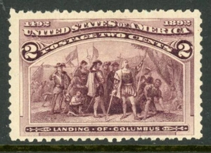 Sello de Estados Unidos #231 Expo Colombiana 2c - MNH - CV $31,00 - Imagen 1 de 1