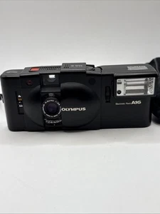 Olympus XA 2 Analog Kamera mit Blitz A 16 Kompakt Camera 35mm Top Zustand. - Bild 1 von 9