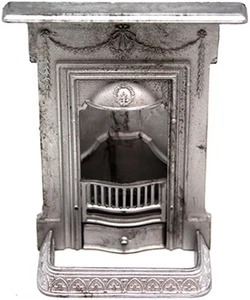 Dolls House Victorian Wilkswood Fireplace Kit Miniature Metal Accessory 1:12 - Picture 1 of 7