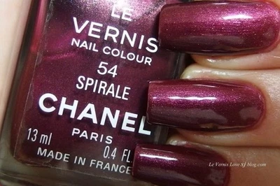 CHANEL SPIRALE 54 Vernis Nail Polish Varnish Very Rare New Mint Condition NoBox Foto 1 de 4