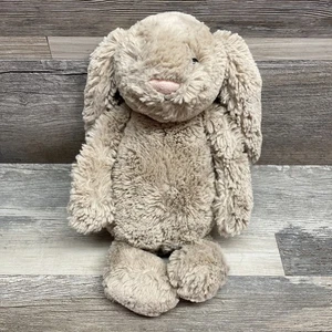 Jellycat Bashful Beige Bunny Plüschpuppe Medium London Lovey Stofftier 12 Zoll - Bild 1 von 5