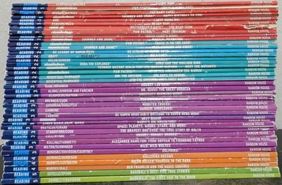 Huge 40 Reader Lot STEP INTO READING Books Readers Level 1,2,3,4,5 PB Free Ship - Image 1 of 4