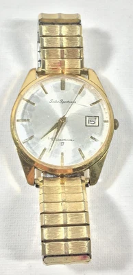 Seiko Sportsman Calendar Diashock 17 Jewels Hand Winding Watch For Parts - Image 1 of 4