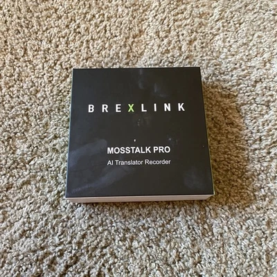 AI Translator Recorder, BrexLink Voice Recorder Translator Mosstalk Pro - Image 1 of 4