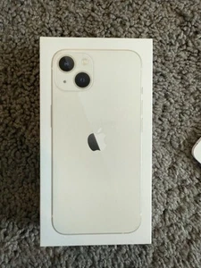 Apple iPhone 13 d'origine boîte seule - sans téléphone - blanc - excellent état - Photo 1 sur 5