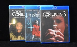 the conjuring 1, 2 and 3 blu ray lot - Picture 1 of 7