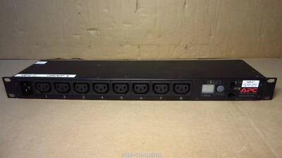 APC AP7821 Rack PDU Metered 1U 16A, 208/230V 8-Slot C13 - INCLUDING RACK EARS - Bild 1 von 4