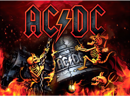 Stern AC DC ACDC Pinball Machine Custom Red Bell Edition | eBay