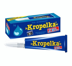 New KROPELKA Super Strong Glue Gel Adhesive Leather Plastic Metal 1505
