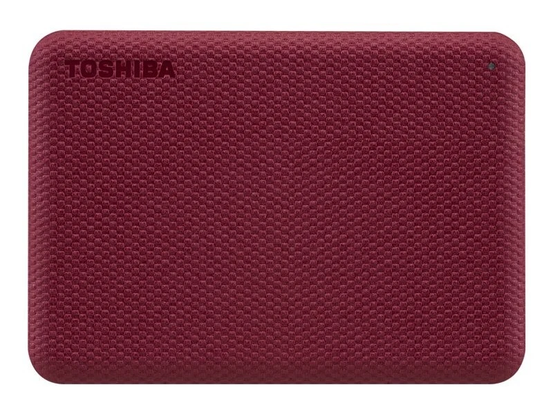 Toshiba Canvio Advance 2 TB 2.5" HDTCA20XR3AA External Hard Drive Red - Image 1 of 1