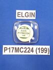 Vtg Elgin Model "P17mc224 (199)" Watch Glass Crystal Replacement Piece Nos New