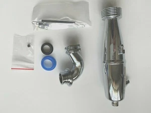 Tubo afinado 1/10 rugido legal juego de 1 pieza doble cámara (plateado) Y9012rc - Imagen 1 de 2