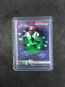 RARE ROOKIE CARD!! JAYCEE HORN - 2021 WILD CARD ALUMINATION - PROTOSTAR GREEN - Bild 1 von 2