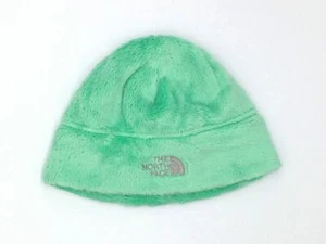 $79 The North Face Kids Green Denali Fleece Cap Thermal Winter Beanie Hat Size S - Picture 1 of 1
