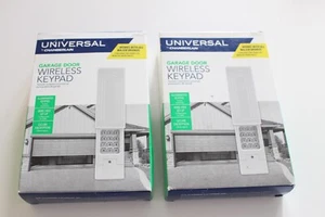 2 Units of Chamberlain Universal Garage Door Wireless Keypad KLIK2U-P2 OPEN BOX - Picture 1 of 6